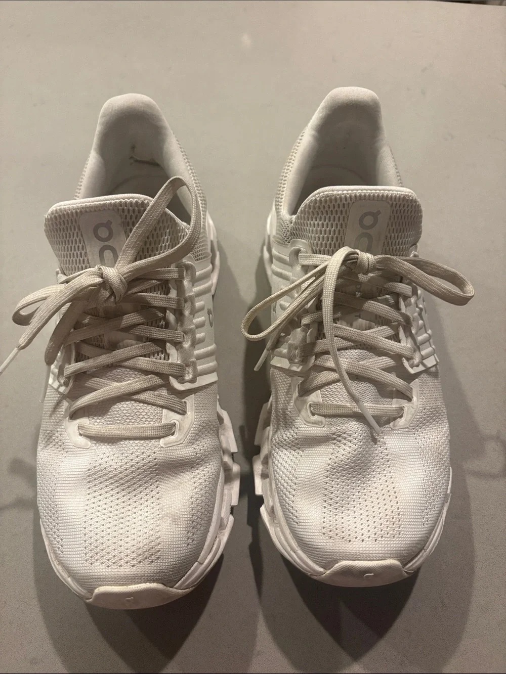 On Cloud White Sneakers 7